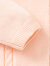 巴拉巴拉宝宝毛衣儿童冬季男童打底衫女童婴儿针织衫套头简约舒适 粉红60079 73cm