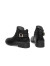 天美意靴子女冬季保暖羊皮英伦及裸靴女时装靴CO556DD2 黑色 36