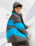 gxg.kidsGXG童装儿童羽绒服年冬新款男童中长款拼接羽绒服中大童外套 蓝色 150cm