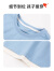 水孩儿（SOUHAIT）童装男童女童T恤2024夏季新款儿童短袖柔软亲肤上衣 藏蓝SHSXND01CT580B09 薄款 150cm
