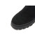 思加图（STACCATO）冬季新款雪地靴厚底短靴保暖毛里女皮靴子 黑色(毛里) 34