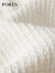PORTS宝姿【PORTS TWEED】秋季新款奶白色钉珠装饰花呢无袖连衣裙 奶白色混色 2
