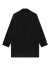 GXG奥莱 商场同款经典蓝色系列黑色长大衣 2022年冬季新款 黑色 175/L