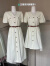诺盖拉（NCOVERLA）连衣裙女装夏季衬衫裙法式小个子别致今流行闺蜜装 米白色长款 XL