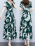 对兰连衣裙长款2024夏天新品气质女神范裙子女夏季长裙连衣裙女高级感 绿色 2XL