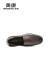 奥康（Aokang）官方男鞋 2023春季新款简约平跟乐福鞋舒适一脚蹬豆豆鞋商场同款 棕色6231514013 38