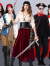 结盟者 万圣节cosplay加男女海盗服装成人杰克船长北欧维京演出服饰 女海盗09款 XL
