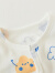 童泰四季1-18个月新生婴幼儿宝宝纯棉家居内衣对开连体衣 蓝色 59cm