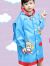 蕉京奥特曼儿童雨衣男小男孩全身防水宝宝幼园上学小学生披套装 奥特曼书包位雨衣+雨伞 S