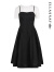 ELLASSAY歌力思夏季新款时尚拼接真两件连衣裙女EWW342Y13300 经典黑 XS