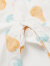 童泰夏季1-18个月新生儿婴幼儿宝宝家居纯棉对开闭裆连体衣 黄色 80cm
