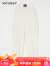 moussy 2023夏季新款无性别口袋设计可拆卸工装裤女010GSW30-1010 011米白色 00002/M