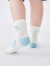 巴拉巴拉婴儿袜子夏季网眼宝宝网眼袜男女童短袜防着凉透气五双装 白绿色调00314 66cm