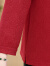 北极绒（Bejirog）五一婚礼妈妈装礼服喜婆婆婚宴装喜庆高档夏季老人衣服母亲节礼物 红色 XL （建议80-95斤）