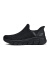 斯凯奇（Skechers）男鞋夏季新款闪穿鞋Slip ins休闲一脚蹬网面健步鞋118306 全黑色/BBK 41