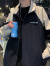 WHIM NASA春季港风外套男士夹克拼接撞色机能风潮牌百搭衣服男装宽松青少年 藏青色 XL
