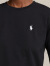 Polo Ralph Lauren 拉夫劳伦女装 经典款棉质平纹针织圆领T恤RL24231 001-黑色 S