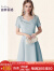 迪菲丽格夏季轻熟风优雅高端精致连衣裙2024新款女高级感气质裙子 图片色 XL