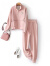 ZONYOUQ品牌休闲卫衣女新款秋季时尚气质感洋气减龄显瘦个性套装 粉色 M