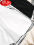 浪莎速干运动短裤女夏天外穿显瘦高腰阔腿宽松休闲跑步健身刺绣三分裤 白色 XL 125-140