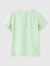 ASICS/亚瑟士童装上衣2024年新款男童儿童针织网球运动圆领速干短袖T恤 314青提绿 140cm