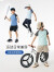 ONMYGAME男童凉感短袖T恤儿童运动速干衣夏季体能训练运动衣上衣 梦幻蓝 110cm