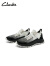 Clarks其乐城市户外系列女鞋春防滑运动鞋舒适休闲鞋 白色/黑色 261705734 35.5