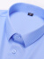 诺贝尔保罗（NOBOLPAUL）桑蚕丝短袖衬衫夏季新款中青年男士商务休闲纯色免烫衬衣男上衣 DBS660 38