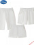 迪士尼（Disney）亲子装2024夏装新款全家装高端亲子polo衫短袖母女收腰显瘦连衣裙 白色裤子SX8901 女童120码38-47斤
