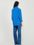 SANDRO女装多巴胺宽松衬衫式外套SFPCM00836 D279/蓝色 0