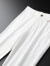 杰克查尔斯轻奢白色格子裤男休闲修身夏季薄款透气时尚简约男士小直筒商务裤 82467-白色 28
