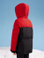 波司登（BOSIDENG）龙年红色冬儿童羽绒服男女童保暖连帽户外运动保暖外套T30142511 亮红1299 130/64