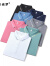 AVGFIF 2022新款老罗8901男士夏季新款短袖PoloT恤衫弹力纯色商务休闲短袖T恤 蓝色 3XL(176-185斤;5天内发货