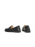天美意皮鞋女鞋商场同款柔软羊皮乐福鞋单鞋CCJ38CA3 黑色（宽版） 35