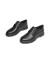 红蜻蜓男鞋 休闲皮鞋工装鞋商务英伦风低帮增高鞋WJA32599 黑色 38