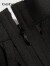 bebe春夏系列女士短款编织纯色气质无袖连衣裙250001 黑色 M