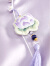 美标商场同款芳香型重磅真丝睡裙女夏桑蚕丝睡衣新中式国风丝绸家居服 仙紫 L(165/88A)