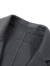 GXG奥莱 商场同款极简系列灰色简约时尚长大衣 2022年冬季新款 中灰色 175/L