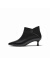 圣伽步skap短靴女士高跟时尚高帮时装靴AAV19DD3 黑色 35