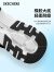 斯凯奇男款复古厚底经典熊猫鞋舒适老爹鞋8790091 黑色/白色/BKW 39.5 