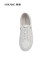 奥康（Aokang）官方女鞋 2023春季新款简约纯色滑板鞋厚底增高休闲鞋商场同款 白色1232322054 36