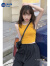 NASALIKE 高档短款黄色运动吊带背心女春装2024年新款韩版chic内搭外穿打 黑白条纹 均码