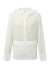 哈吉斯（HAZZYS）女装 夏款夹克连帽短款透气夹克ASVSU02BU06 白色WT 160/84A 38