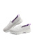 斯凯奇（Skechers）夏季一脚蹬网面透气舒适运动鞋女子健步鞋124532 灰色/淡紫色/GYLV 38