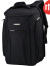 歌卡姿（GEKAZI）男士商务出差大容量双肩包旅行包电脑包公司团体背包定制logo印字 黑色加大版