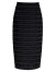 ROEYSHOUSE罗衣气质高臀半身裙女夏装新款高端流苏提花中长裙08997 黑色 S