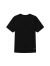 汉麻世家（HANP）夏季男士圆领短袖T恤纯色简约男上衣百搭汗衫 黑色 180/100A(XL)