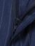 吉约蒙（G·MONS）100%羊毛西裤男修身商务正装西服裤子男休闲男西装裤结婚新郎西裤 蓝色条纹 33/2尺6(175/83A)