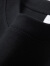 罗蒙（ROMON）纯棉短袖t恤男圆领中青年2024夏季新款百搭休闲T恤衫上衣 黑色 195（建议185-200斤）