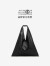 MM6 Maison Margiela日式经典印花手提三角包托特包购物袋中号24新品 T8013黑色